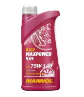 Mannol GL-5 4х4 Maxpower SAE 75W140 1л / 8102 (1236) (ИМПОРТ)