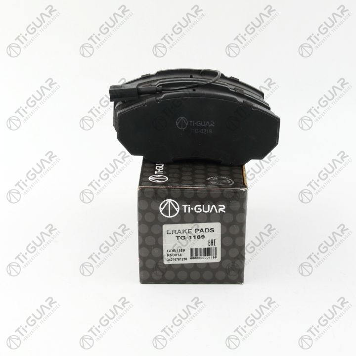 Тормозные колодки TG-1189/PN0014* Ti·GUAR Тормозные колодки TG-1189/PN0014* Ti·GUAR